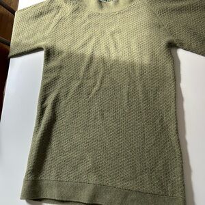 100% Wool  Olive Dress Knit
